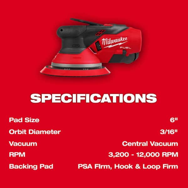 Milwaukee M12 FUEL 12V Lithium-Ion Brushless Cordless 6 in. Random