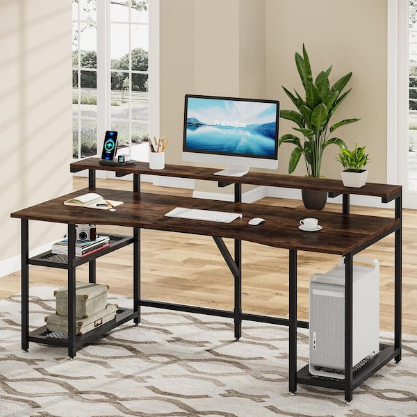 https://images.thdstatic.com/productImages/03697981-6e72-4058-a990-fb22ee40f770/svn/rustic-brown-tribesigns-way-to-origin-computer-desks-hd-jw0431-hyf-31_600.jpg