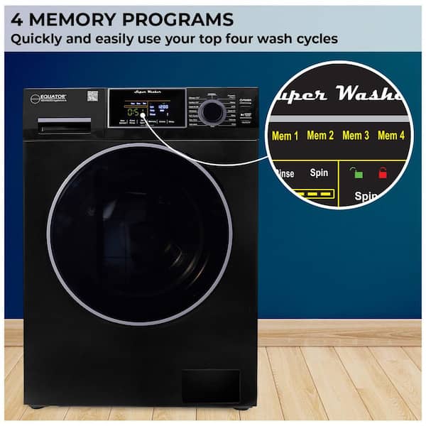 Equator 1.62 cu. ft. 23.5 in. 1400 RPM 16 Programs Touch Pet