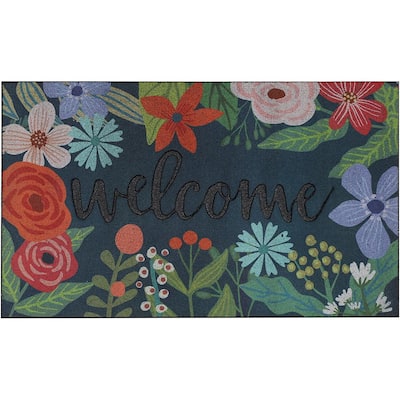 Manhattan Boho Indoor Doormat,Welcome Mats for Front Door Entrance Rug –  THRILRUG