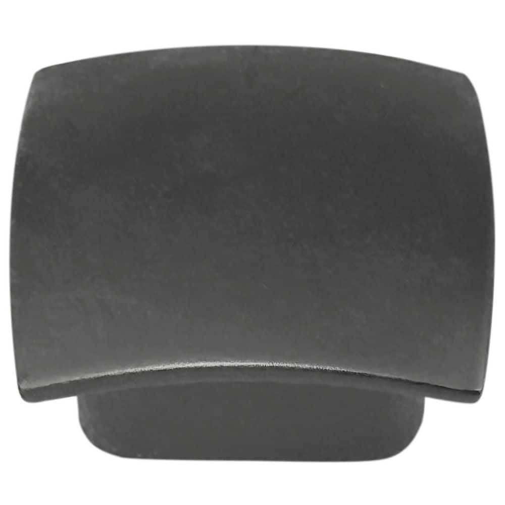 Aventura 1-1/2 in. Matte Grey Square Cabinet Knob price history on PriceWatchPro