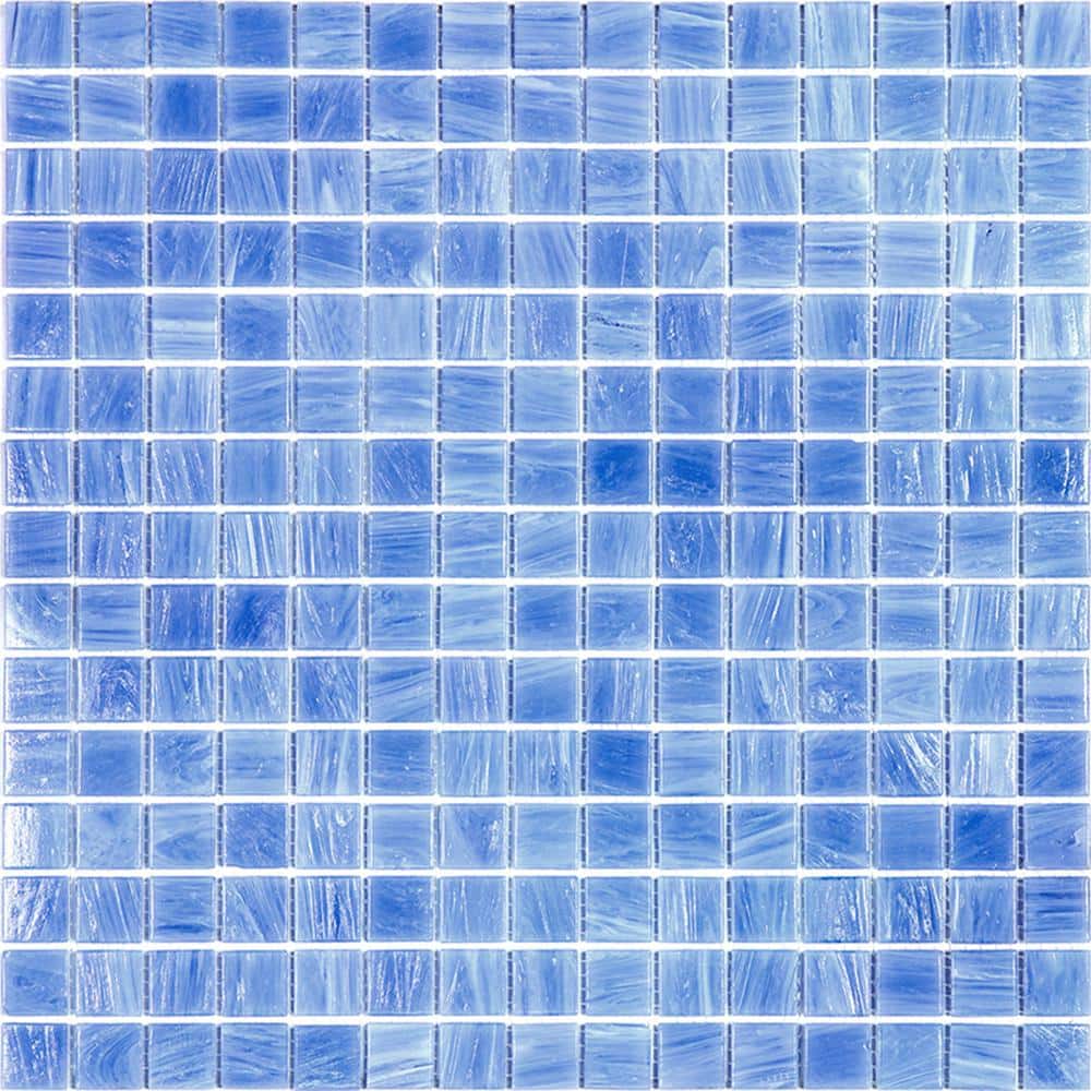 Light Sea Green Glass Mosaic Wall and Floor Tile