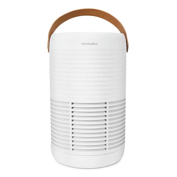 HoMedics AP-T95 975 sq. ft True HEPA - TotalClean Air Purifier in White with Aromatherapy Pad Tray