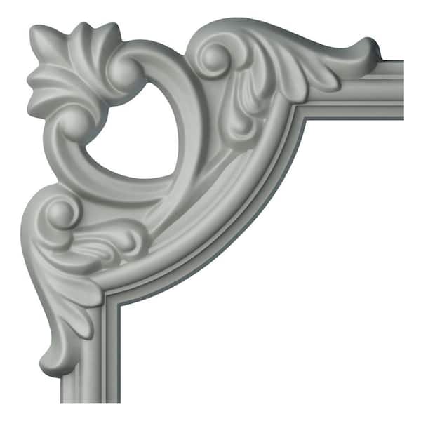 Ekena Millwork 6.875 in. D x 4.375 in. W x 96 in. L Primed Polyurethane Panel Moulding
