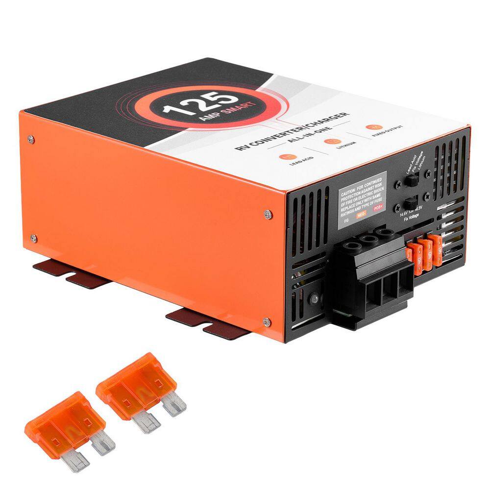 RV Power Converter 125A, 110V AC to 12V DC Smart Charger, 13-16. 5V Range, for Lithium and Lead-Acid Camper Battery price history on PriceWatchPro