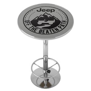 Jeep Black Mountain Gray 42 in. Bar Table