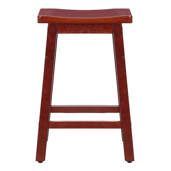 solid cherry wood bar stools