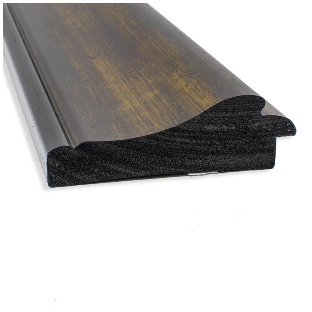 Ballroom Bronze Rectangular Wood Framed Wall Mirror