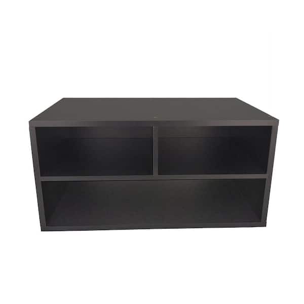 Wood Printer Stand with Storage Shelf, Desk Organizer for Home or Office