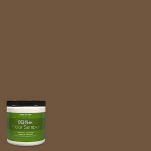 BEHR ULTRA 1 qt. #PPU4-20 Ancient Root Extra Durable Semi-Gloss Enamel ...