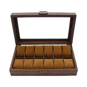 chaoshihui Vintage Wooden Jewelry Organizer Retro Wooden Storage Box Wooden  Keepsake Box