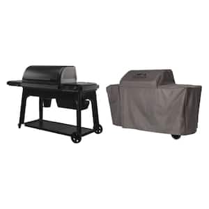 Woodridge Pro Wi-Fi Pellet Grill with Cover