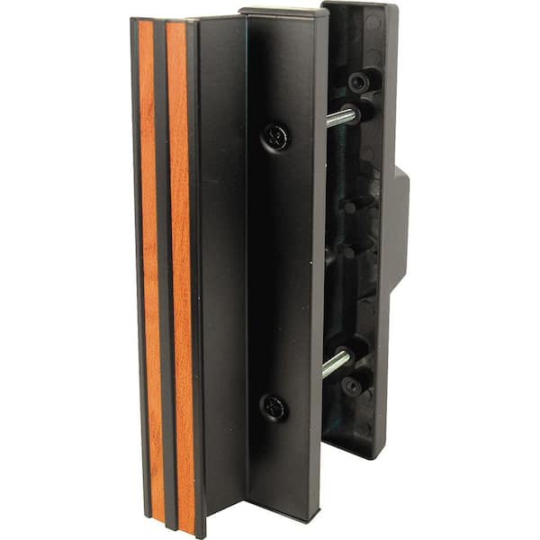 Black Sliding Door Handle Set (1-Set)