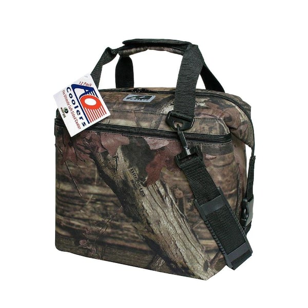 AO Coolers 12 Qt. Soft Canvas Cooler with Shoulder Strap and Wide Outside Pocket