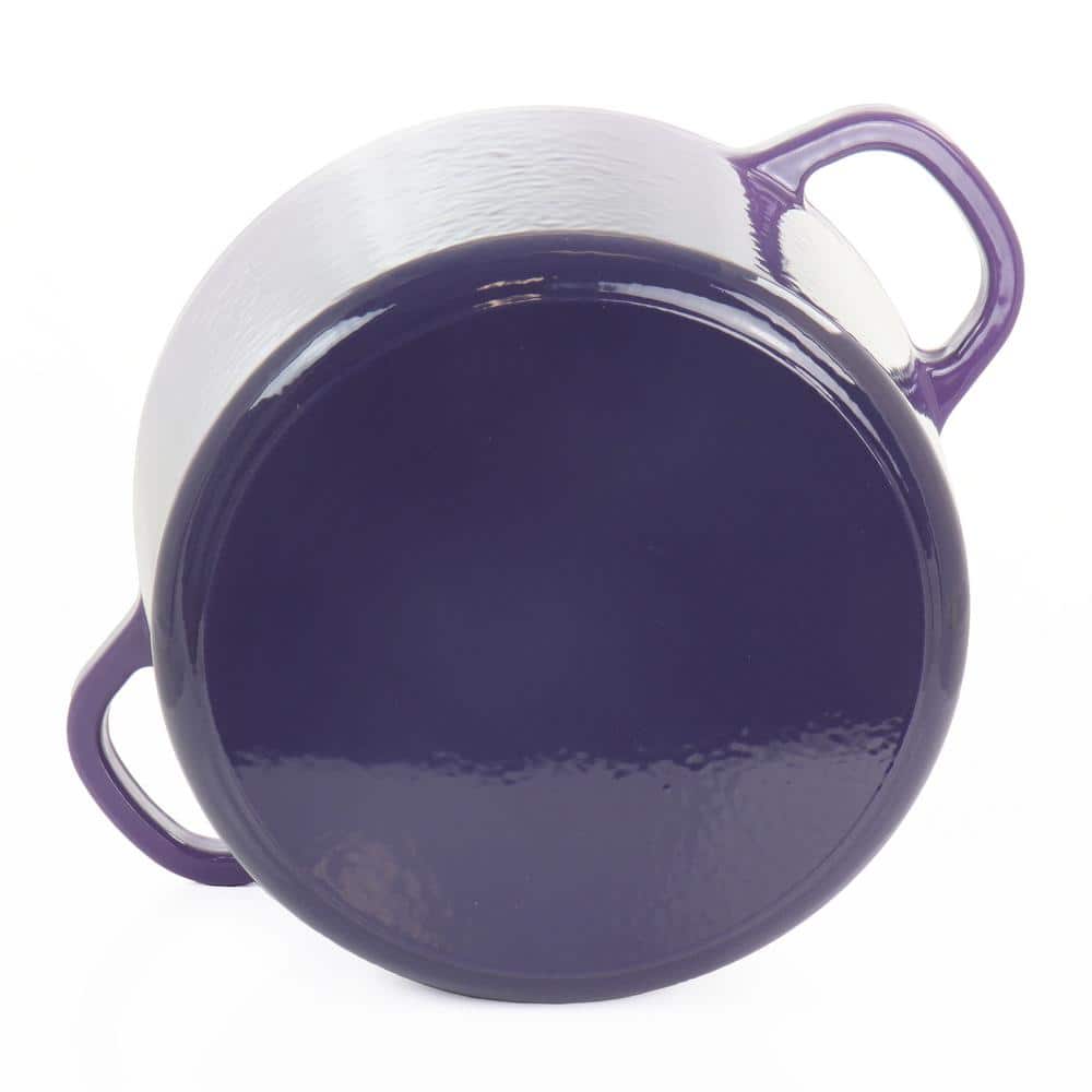 Lavender Enameled Cast Iron 5-Quart Dutch Oven with Lid