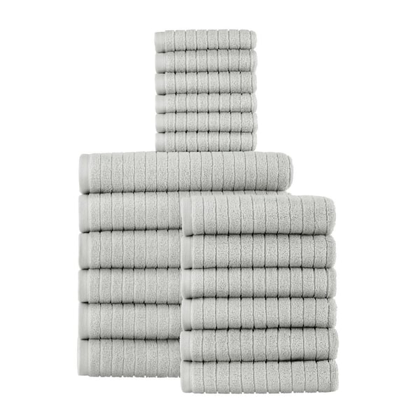 Dropship Super Soft Cotton Quick Dry Bath Towel 6 Piece Set to