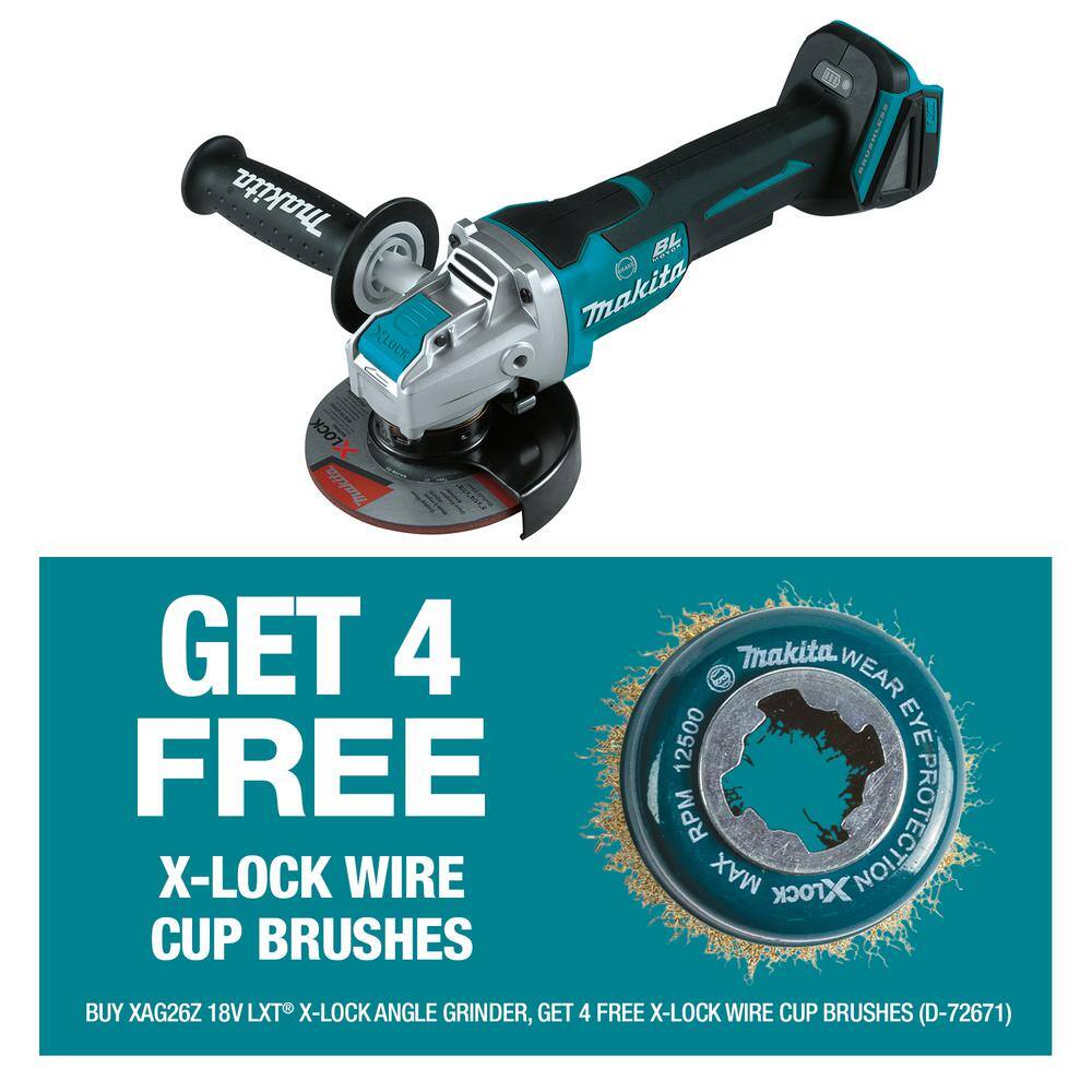 Reviews For Makita 18v Lxt Brushless Cordless 4 1 2 In 5 In Paddle