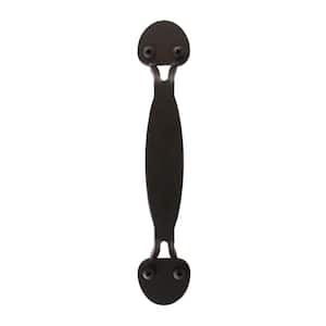 8-3/4 in. x 1-5/8 in. x 1-1/4 in. Black Dome Handle