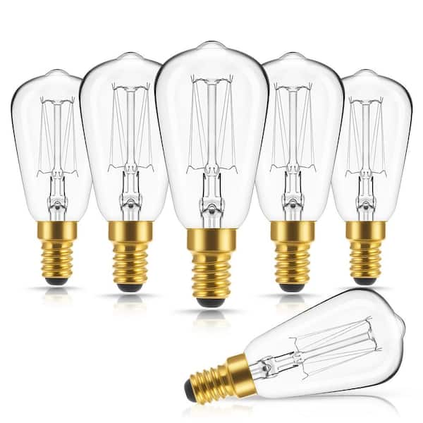 YANSUN 40-Watt Equivalent ST48 Edison LED Light Bulb Warm White (6-Pack) YANSUN 40-Watt Equivalent ST48 Edison LED Light Bulb Warm White (6-Pack)