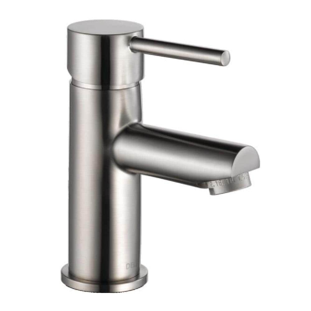 Modern Stainless Steel Single Hole Bathroom Faucet with ADA Compliance