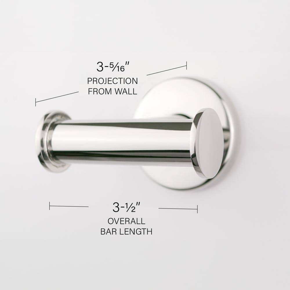 Seachrome Coronado Decorative Bath Wall Mount Double Robe Towel Hook
