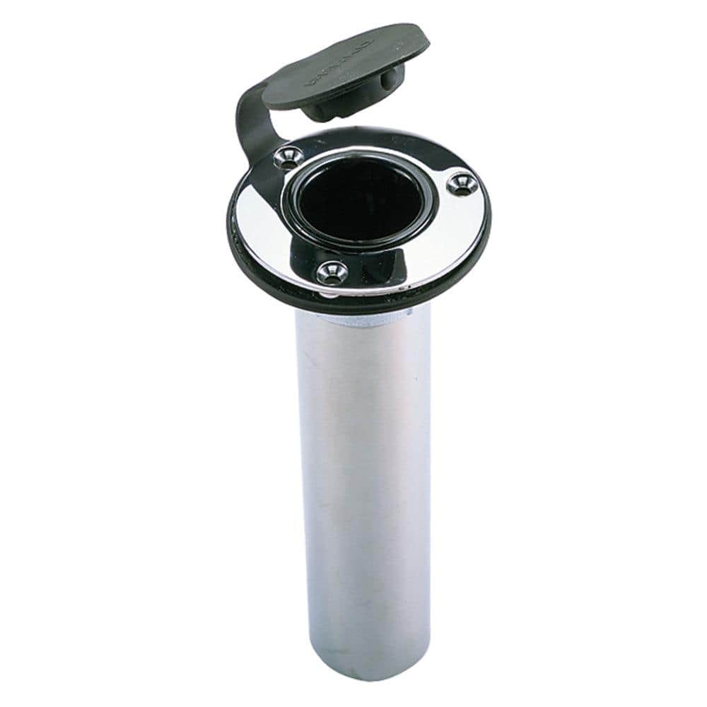 Perko Vertical Flush Mount Fishing Rod Holder 0447DP1CHR The