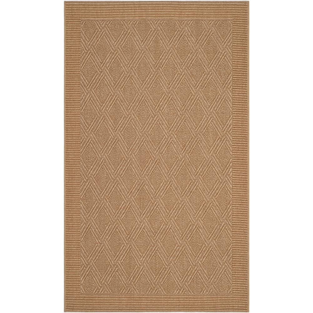Maize Geometric Sisal 3' x 5' Area Rug