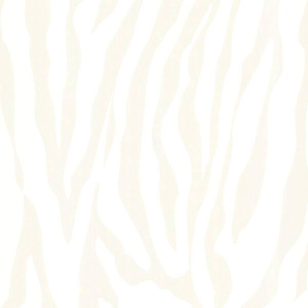 Beacon House Zebbie Gold Zebra Print Paper Strippable Roll (Covers 56 sq. ft.)