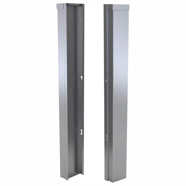 Sunstone Stainless Steel 3 In X 34 5 1 Outdoor Kitchen Cabinet End Corner Guard Panel For Left Side Of Base Cabinets Scc3endspl The Home Depot Outdoor Kitchen Cabinet End, Kitchen Cabinet Corner Guards