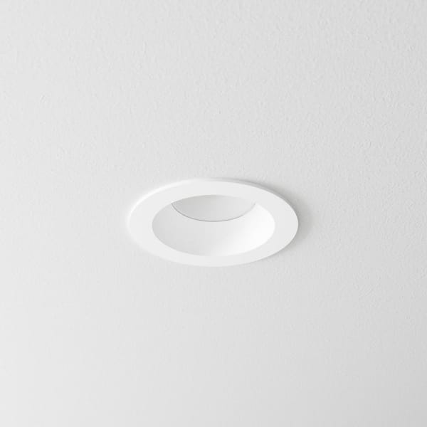 DMF LIGHTING 3 in. White Recessed Light Round Trim (24Pack) H3TRSWHMC