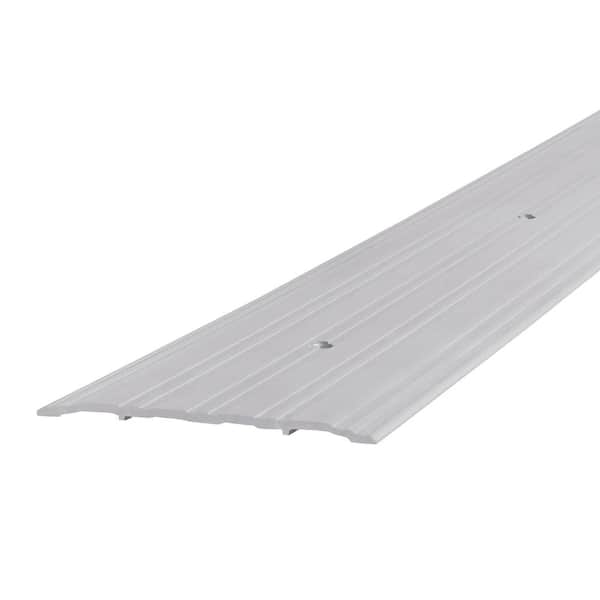 M-D Building Products 6 in. x 1/4 in. x 36 in. Silver Aluminum Commercial Flat-Profile Threshold
