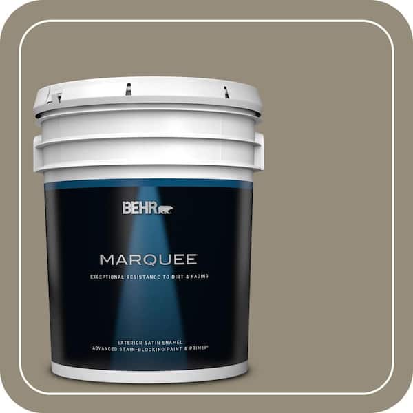 BEHR MARQUEE 5 gal. #770D-5 Carriage Door Satin Enamel Exterior Paint & Primer