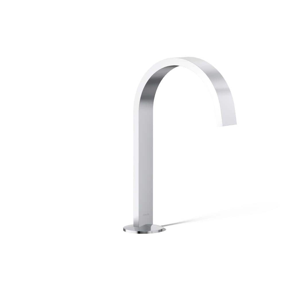 Components Bathroom Sink Spout with Ribbon Design in Polished Chrome price history on PriceWatchPro