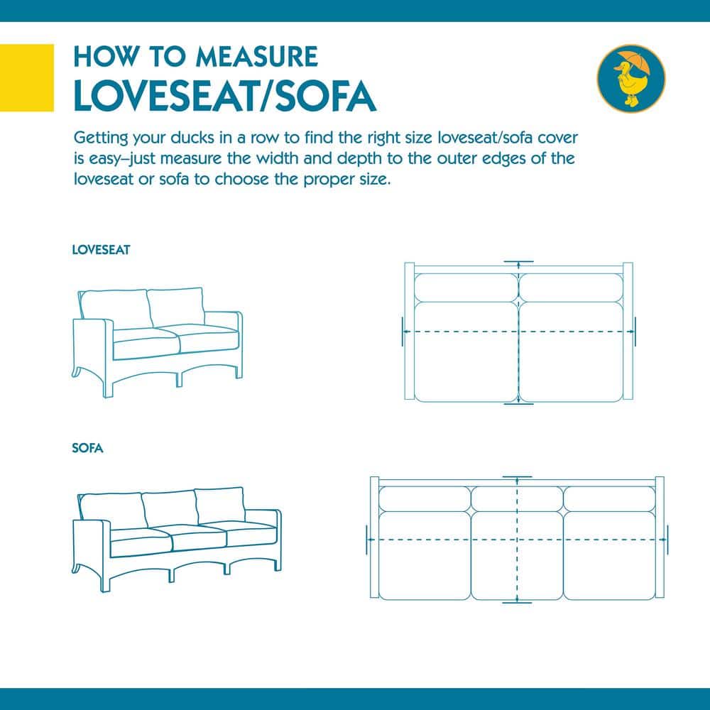 Mocha Cappuccino Waterproof Patio Loveseat Cover, 62" x 38" x 35"