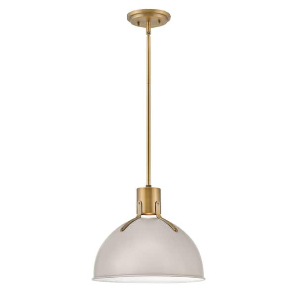 Argo 1-Light Light Taupe Pendant Light