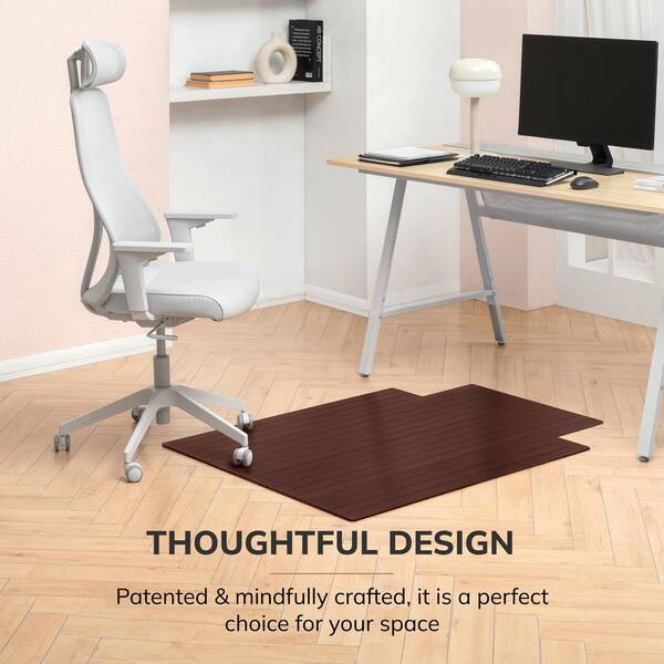Anji Mountain Standard 5 mm Dark Brown Mahogany 36 in. x 48 in