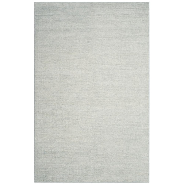 SAFAVIEH Stone Wash Light Blue 5 ft. x 8 ft. Solid Area Rug