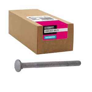 5/8 in.-11 x 8 in. Galvanized Carriage Bolt (10-Pack)