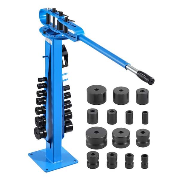 Heavy-Duty Manual Pipe Bender with 14 Dies, 200° Tool for Copper, Aluminum, Iron Pipes, Ideal for HVAC, Auto Repair