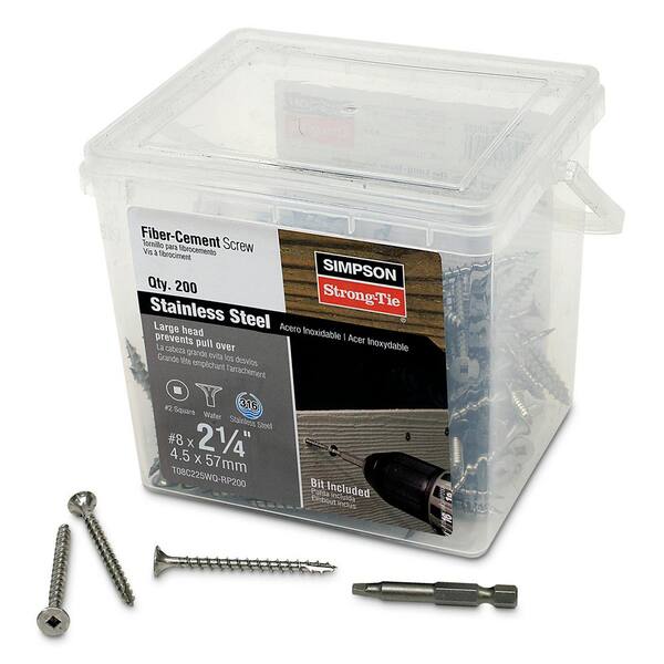 thumbnail interactive-video image 1 of 1 LB Box - Swan Secure #7 X 2-1/4" Star Drive Trim Deck Screws - 305 Stainless Steel, Gray 1 of 6