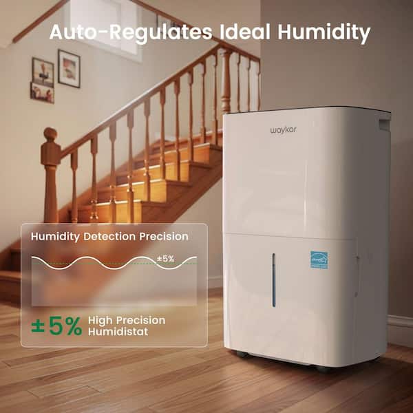 waykar 120 pt. 6,000 sq. ft. Energy Star Portable Dehumidifier