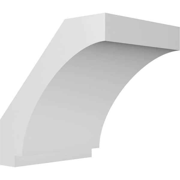 Ekena Millwork Imperial 5 in. x 6 in. x 6 in. Architectural Grade PVC Knee Brace