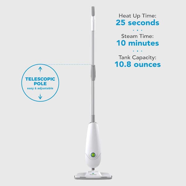 SteamFast SF-295 3-in-1 Steam Mop, Handheld Steam Cleaner and Fabric Steamer  SF-295 - The Home Depot