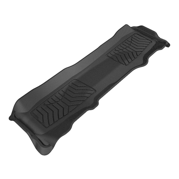 Aries StyleGuard XD Black Custom Heavy Duty Floor Liners, Select Ford F-250, F-350, F-450 Super Duty Crew Cab, 2nd Row Only