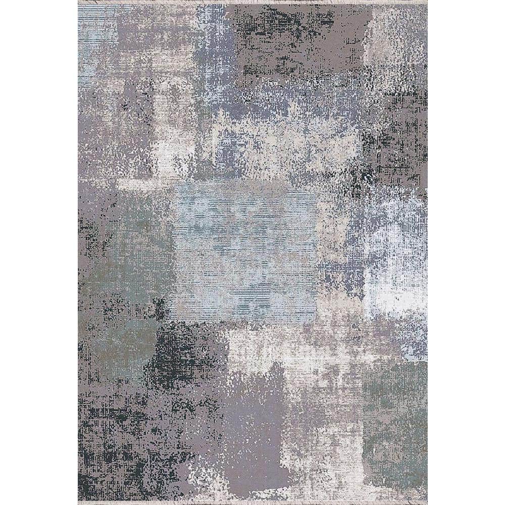Area Rug Dynamic Infinity Dynamic Rugs Jazz 7 ft. 10 in. X 10 ft. 10 in. Multi Abstract Indoor ...
