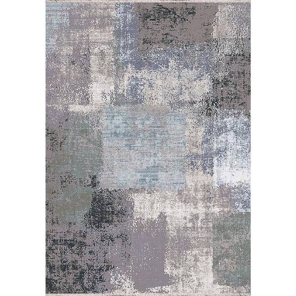 Dynamic Rugs Aria Dynamic Rugs Jazz 7 ft. 10 in. X 10 ft. 10 in. Multi Abstract Indoor ...