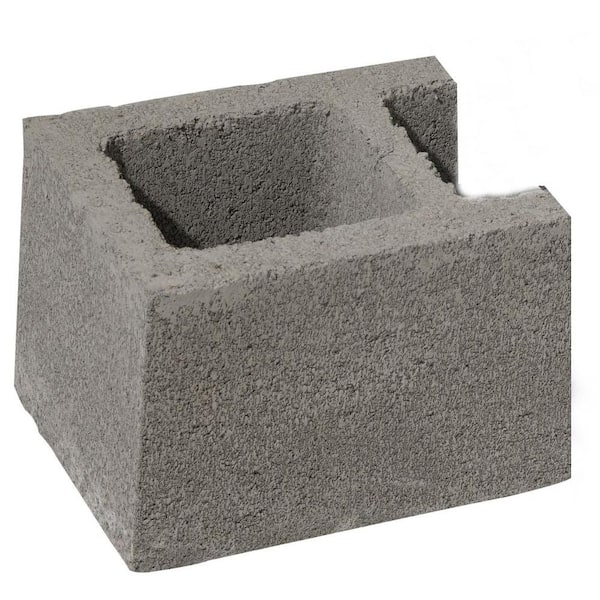 Unbranded 8 in. x 8 in. x 16 in. Concrete A Block