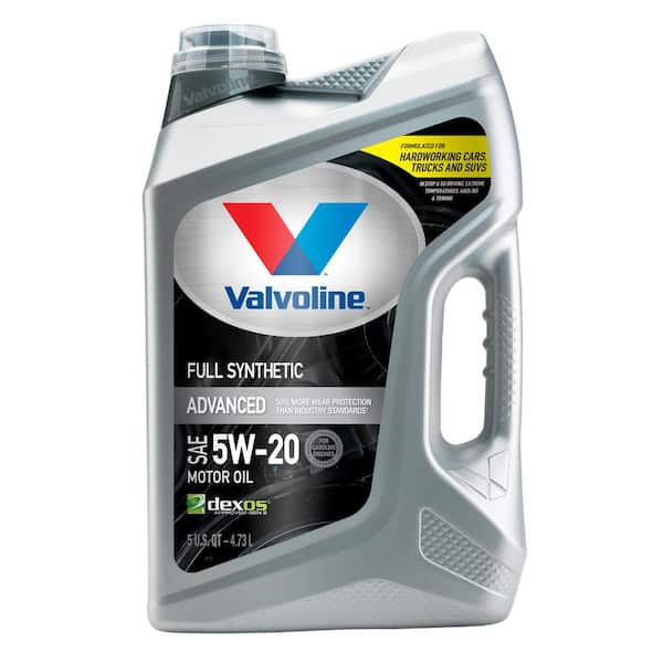 5 Qt. 5W-20 Advanced Full Synthetic Motor Oil 881147 - The Home Depot