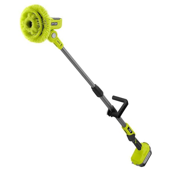 RYOBI ONE+ 18V Cordless Telescoping Power Scrubber (Tool Only