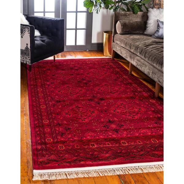 Tekke McKinley Red 9' 0 x 12' 0 Area Rug